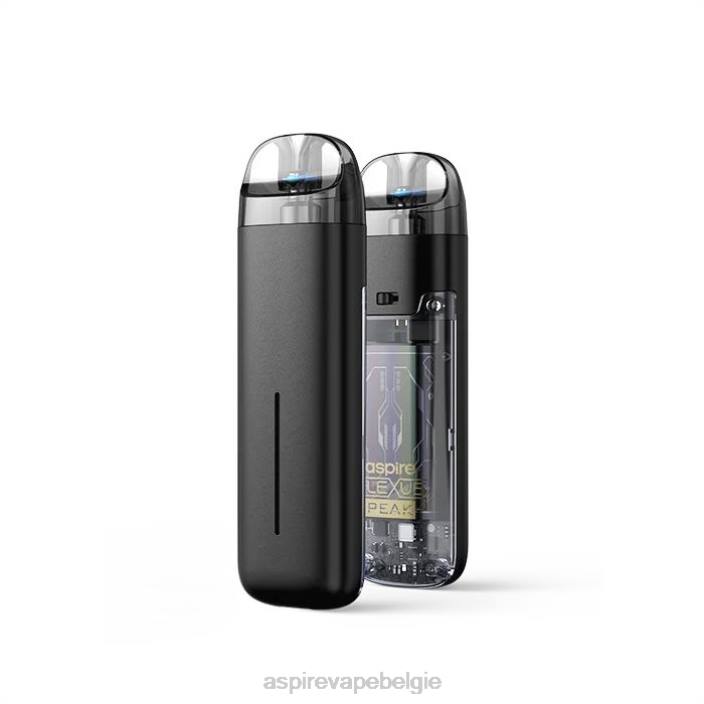 Aspire Flexus hoogtepunt 2J0N1 zwart - Aspire Vape Belgie